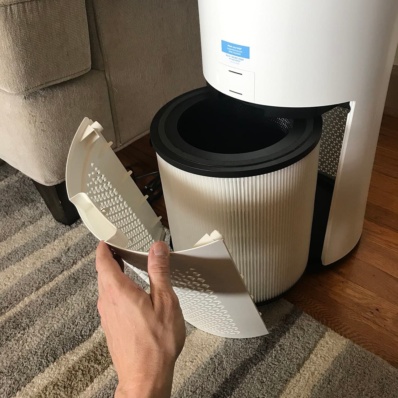 HEPA air purifier, extra-large room